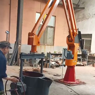 Manipulator ręczny do odlewania metalu